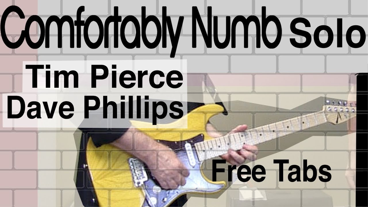 Comfortably Numb Solo | Pink Floyd | David Gilmour | Dave Phillips | Tim Pierce
