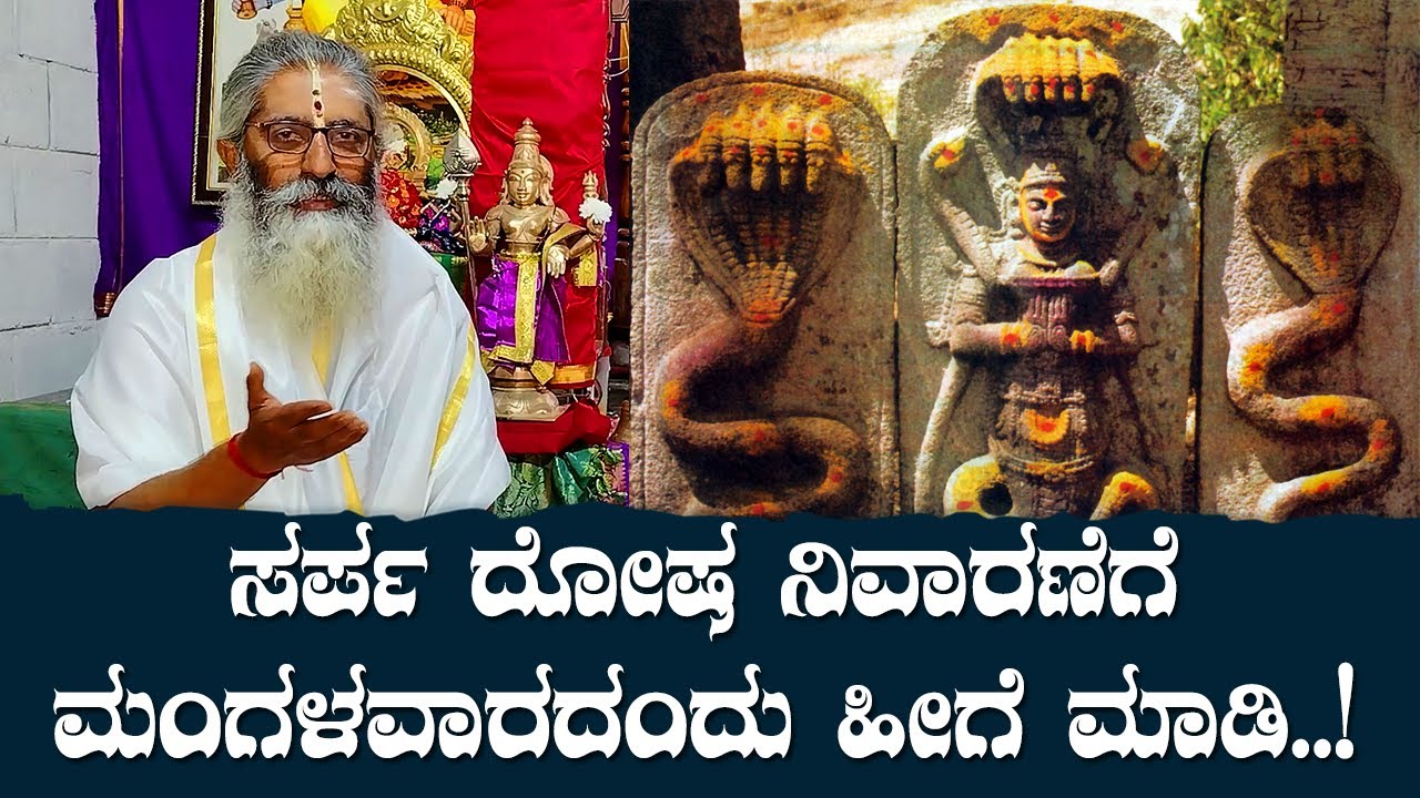 ಸರ್ಪ ದೋಷ ನಿವಾರಣೆಗೆ ಮಂಗಳವಾರದಂದು ಹೀಗೆ ಮಾಡಿ..!