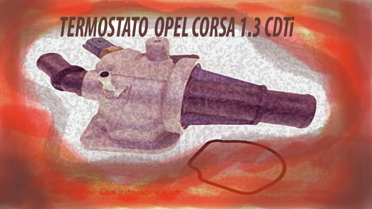 Termostato  y EGR  Corsa 1.3 CDTi