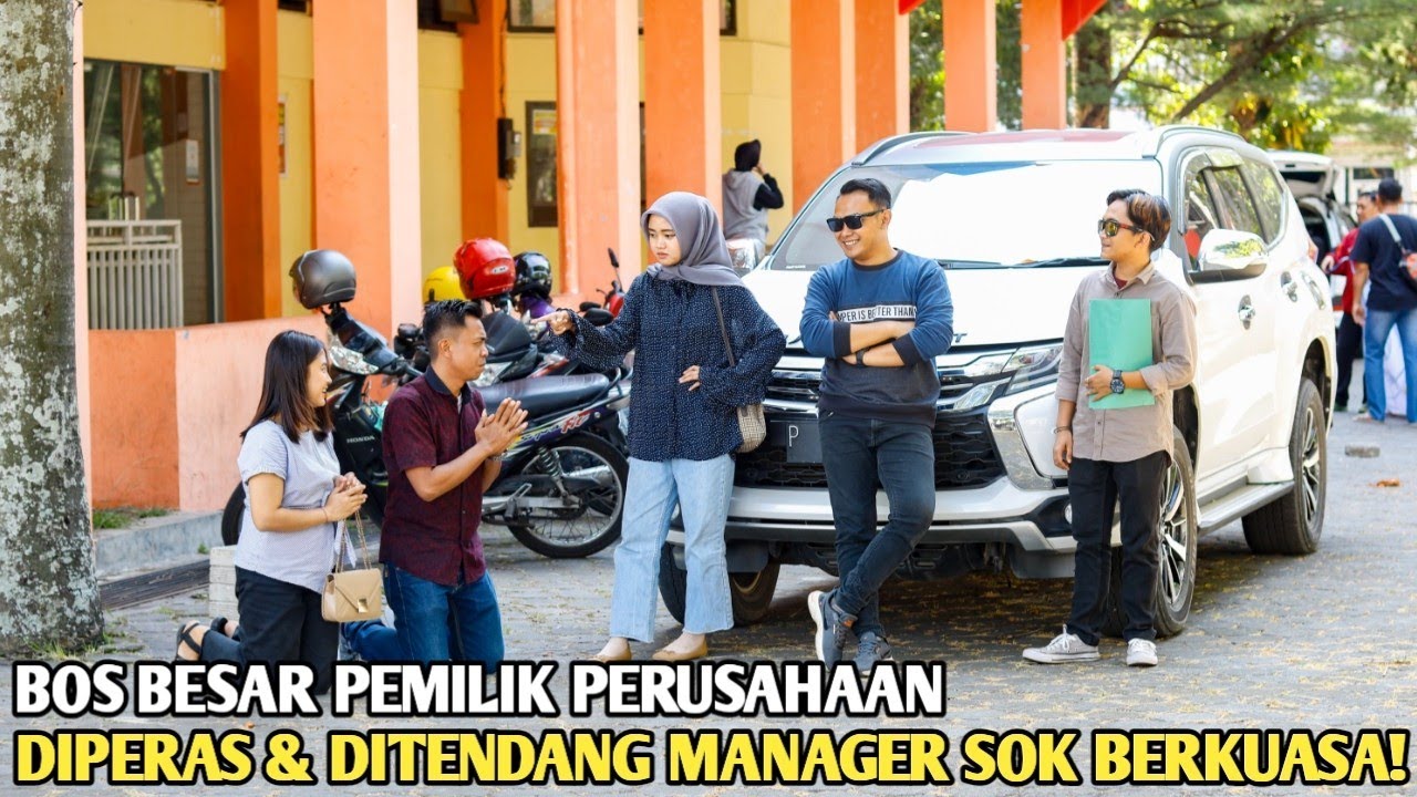 BOS BESAR DIPERAS & DITENDANG SAAT NYAMAR JADI CALON KARYAWAN BARU OLEH MANAGER SOK PALING BERKUASA!