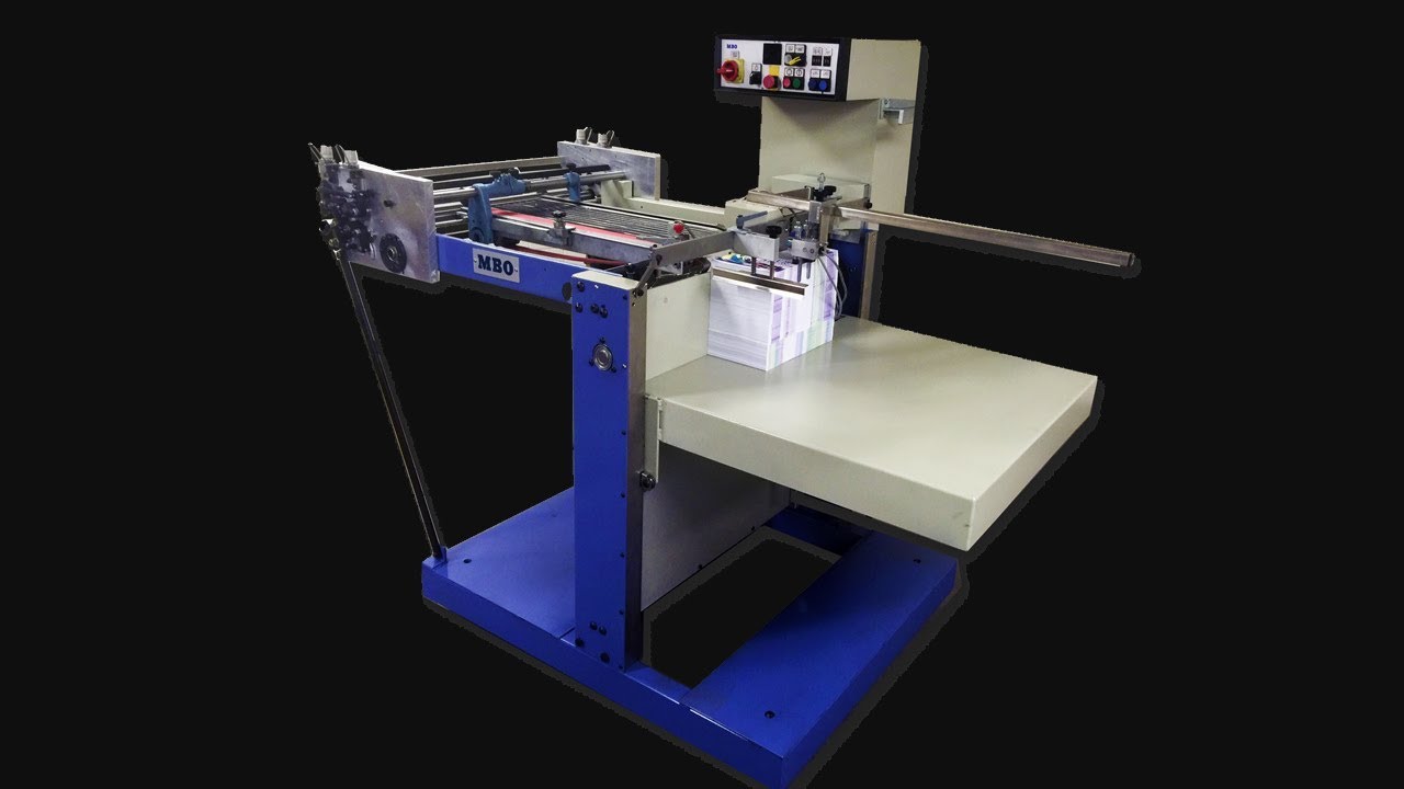MBO Paper Slitting, Scoring, Perfing Machines at 30 or 40 inch