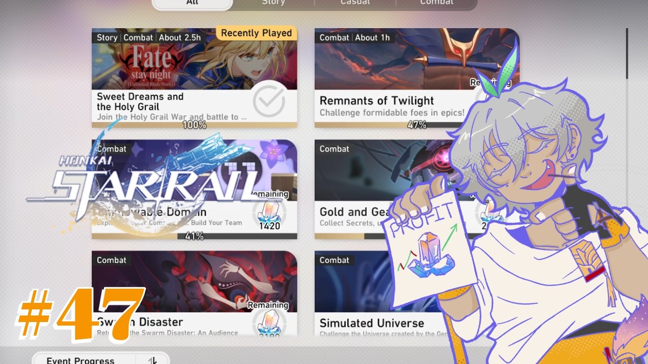 Scrambling Against the Gacha Gods Hourglass | 🚂✨ Honkai: Star Rail Vod - 47 | Version 3.8