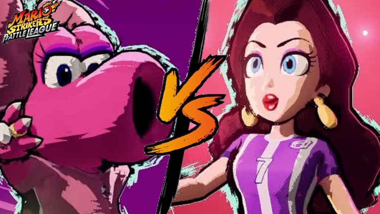 Mario Strikers Battle League #85 - Birdo vs Pauline