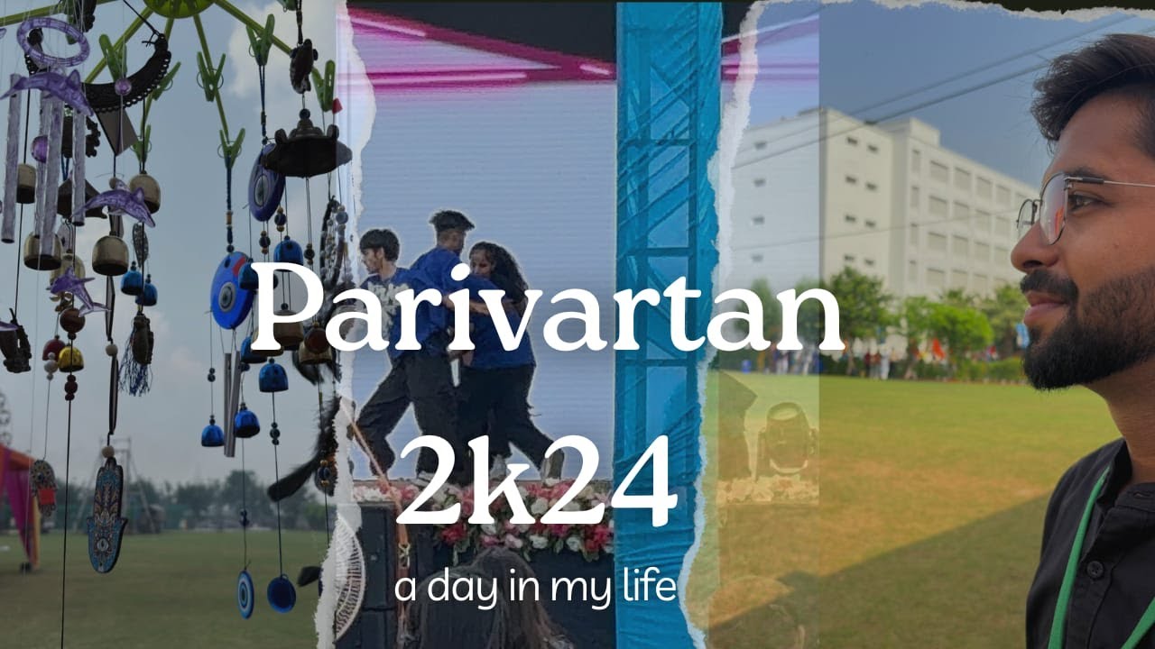 First day of Parivartan🎪 2k24| Cgc landran |DjMrSingh | The Kailshians