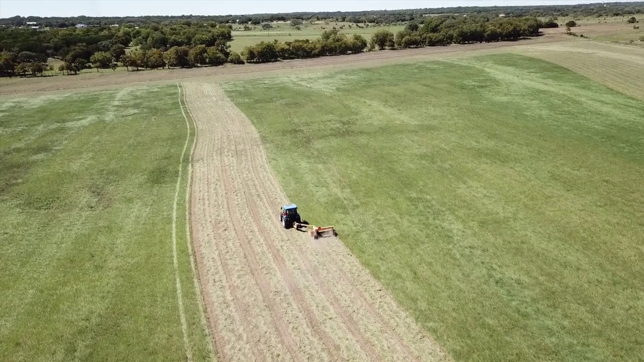 Cutting hay