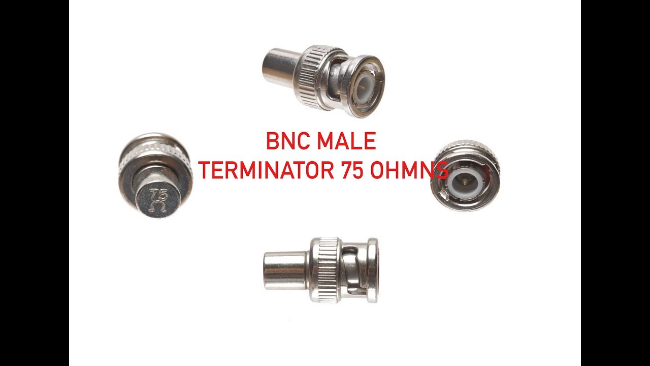 BNC Male Terminator 75 Ohms #375