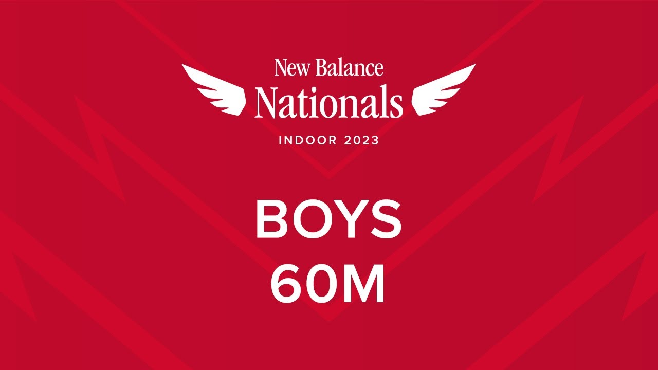 Boys 60m - New Balance Nationals Indoor 2023