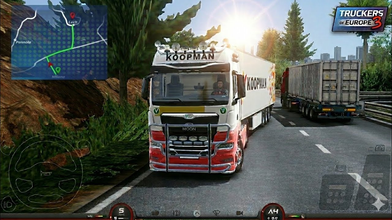 From Milano to Lech Morning Food Delivery… But I Got LOST! 😱 | Truckers of Europe 3 Gameplay