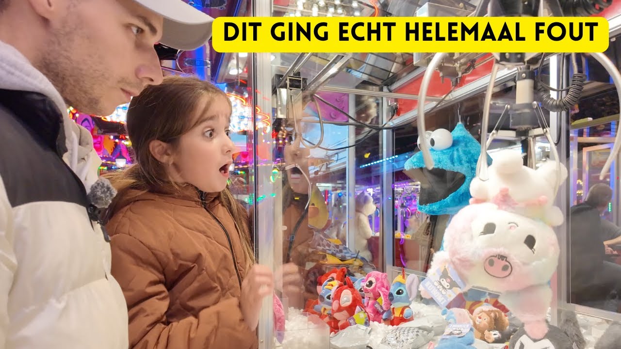 ZE MOCHTEN NAAR DE KERMIS MET BUDGET 😱… en dat liep hélemaal mis!