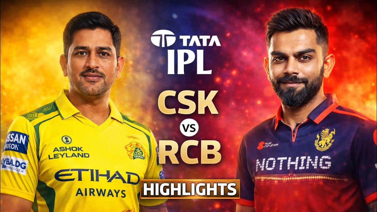 TATA IPL 2026 | CSK💛 vs RCB♥️ | MATCH NO. 1 HIGHLIGHTS | #TATAIPL #msdhoni #viratkohli #csk #rcb 