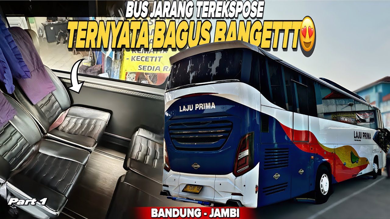 Bus Jarang Terekspose, Ternyata Bagus Bangettt😍 | Trip Report Bus Laju Prima