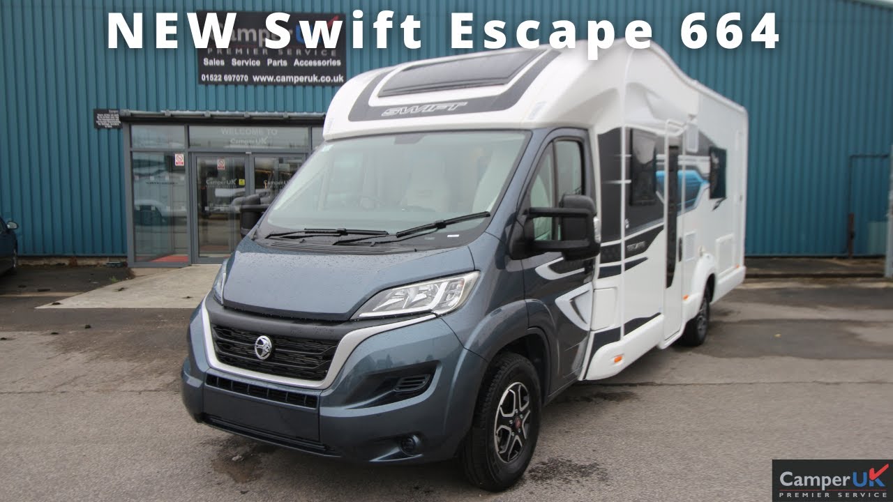 2022 Swift Escape 664 Motorhome For Sale at Camper UK