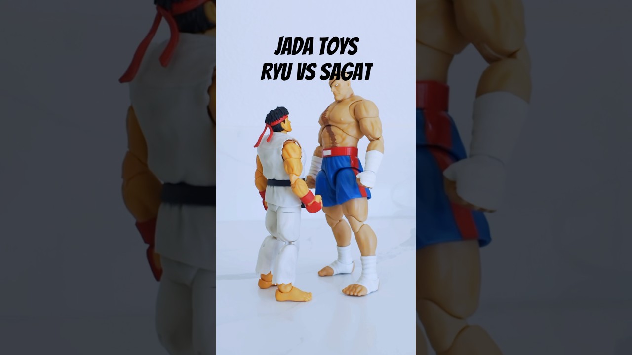 Jada toys Ryu vs Sagat #jadatoys #streetfighter #sagat #ryu