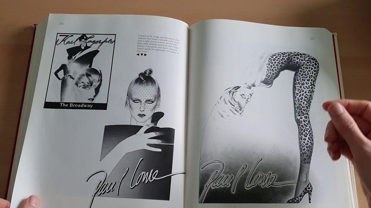 Lockdown Book Flip Through #7 Sharon Tate's Fashion Illustration