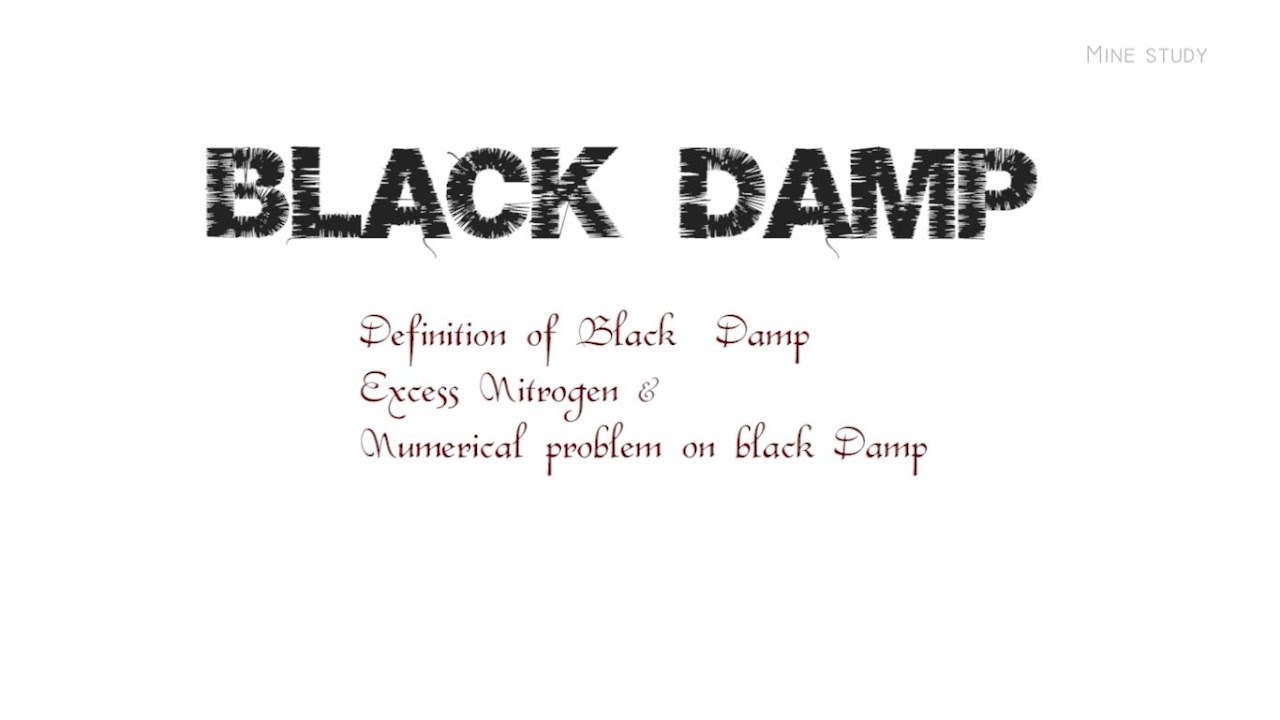numerical problem of black damp with 3 different methods
