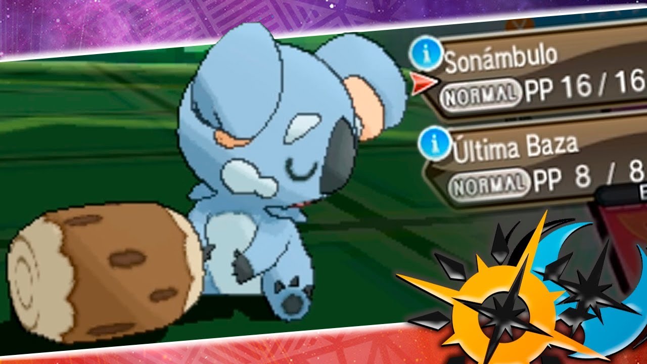 ¡KOMALA CON SOLO 2 ATAQUE ESTA MUY ROTO! Pokémon Ultra Sol/Luna