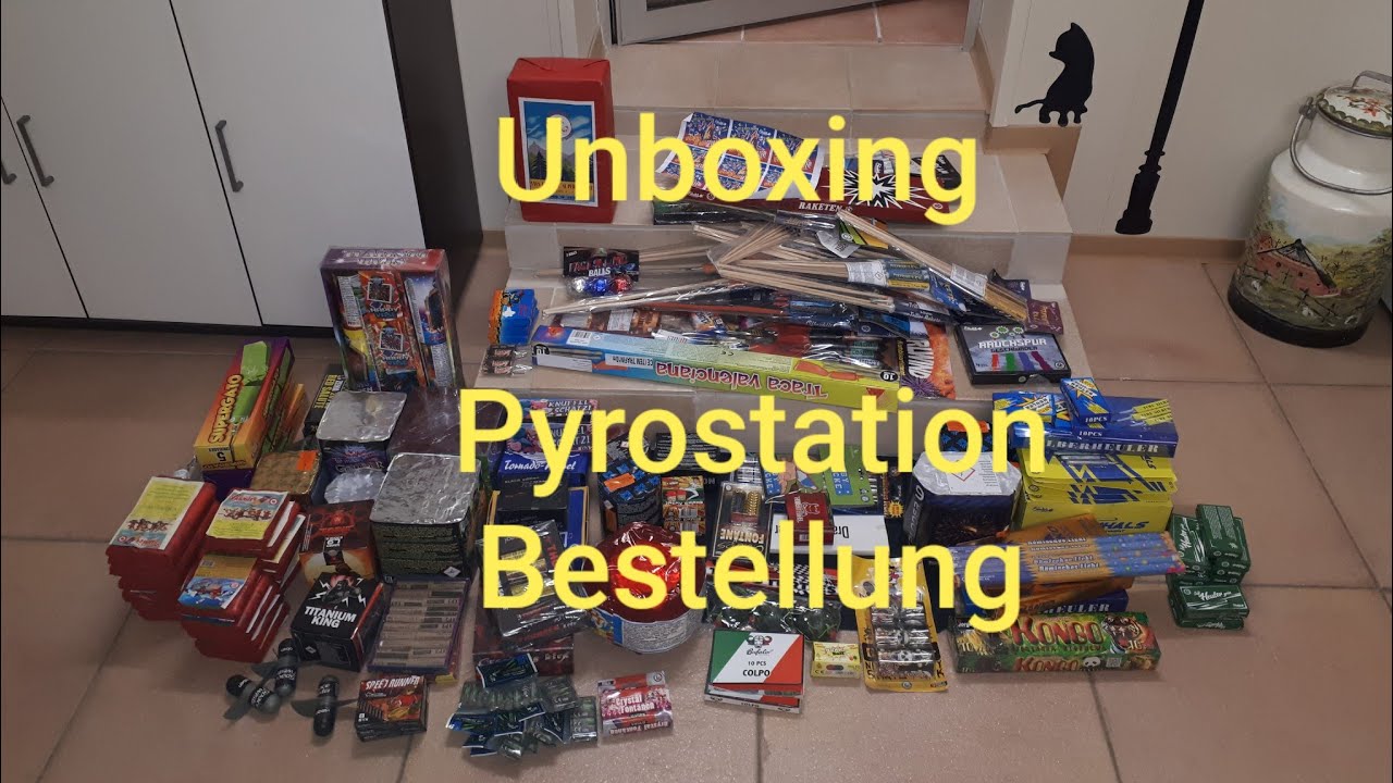 Pyrostation Bestellung 2021 (Unboxing)