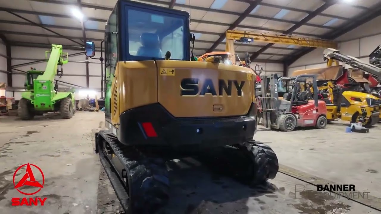 SANY SY80U 360 Degree Walkaround Video