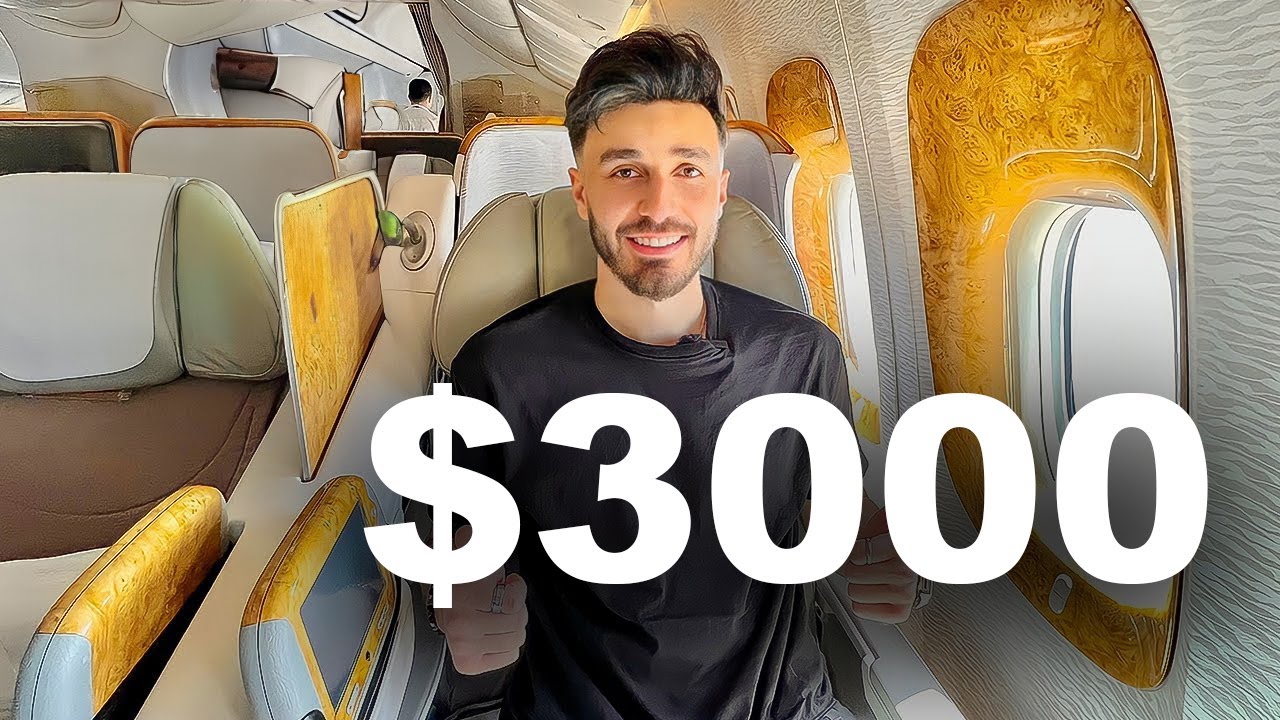 ($3,000) تجربتي على درجة رجال الاعمال في طيران الامارات