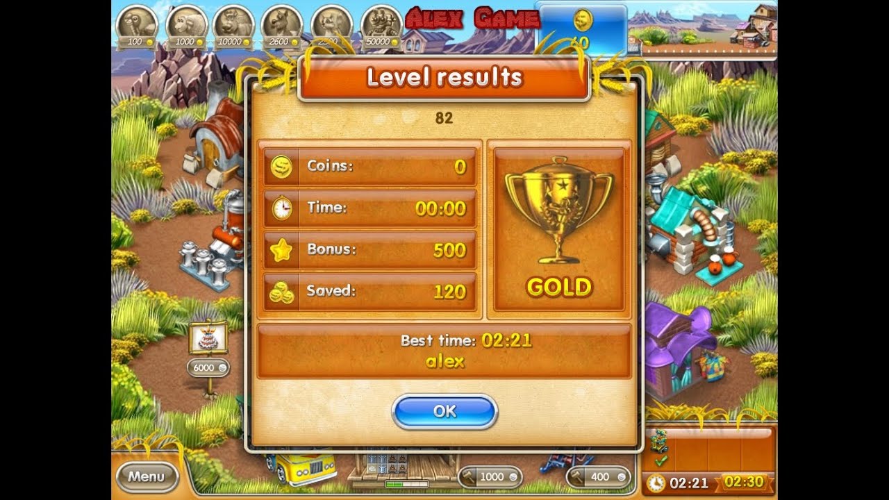 Farm Frenzy 3 American Pie (level 82) only GOLD Веселая ферма 3 Американский пирог Уровень 82 Золото