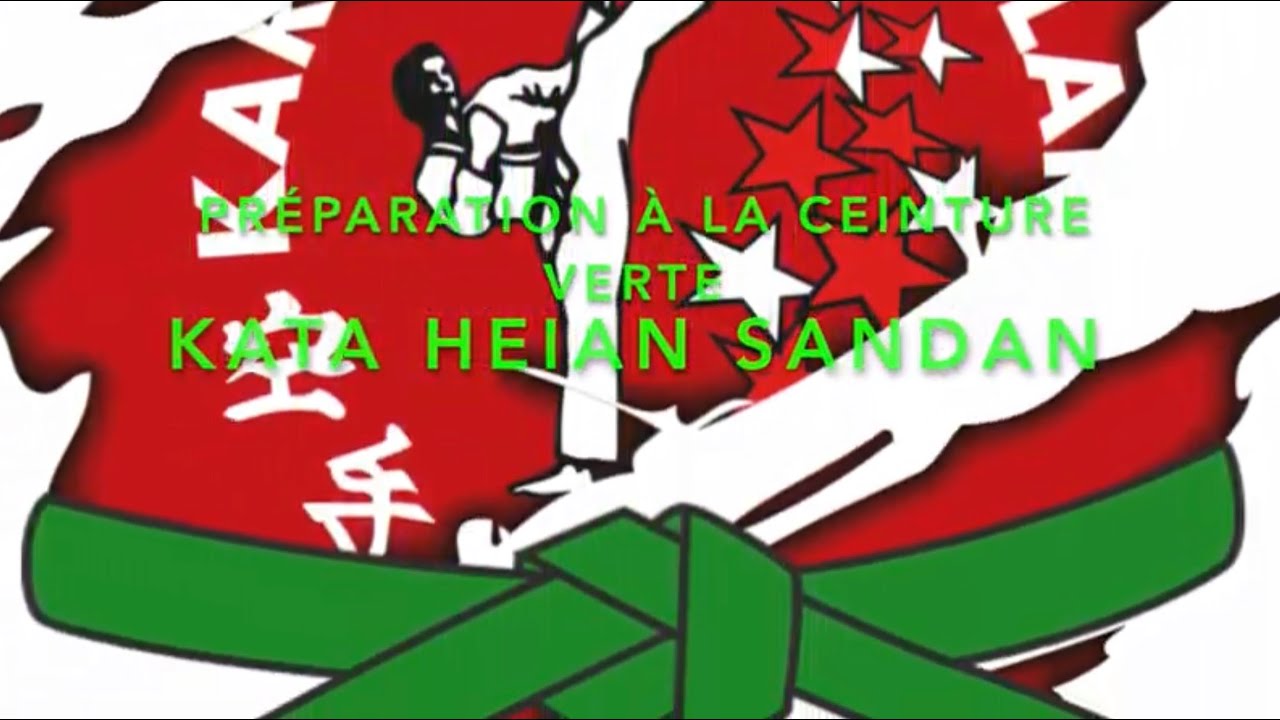 Kata Heian Sandan - préparation à la ceinture verte - Olivier Knupfer 7e Dan - Karaté Club Valais