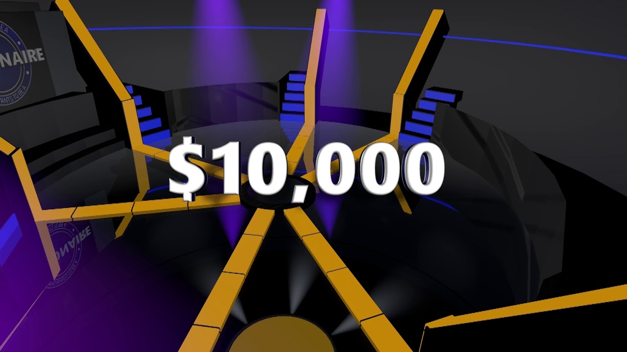 (WWTBAM PPT) 3D Set Test with Question Graphics - Season 17