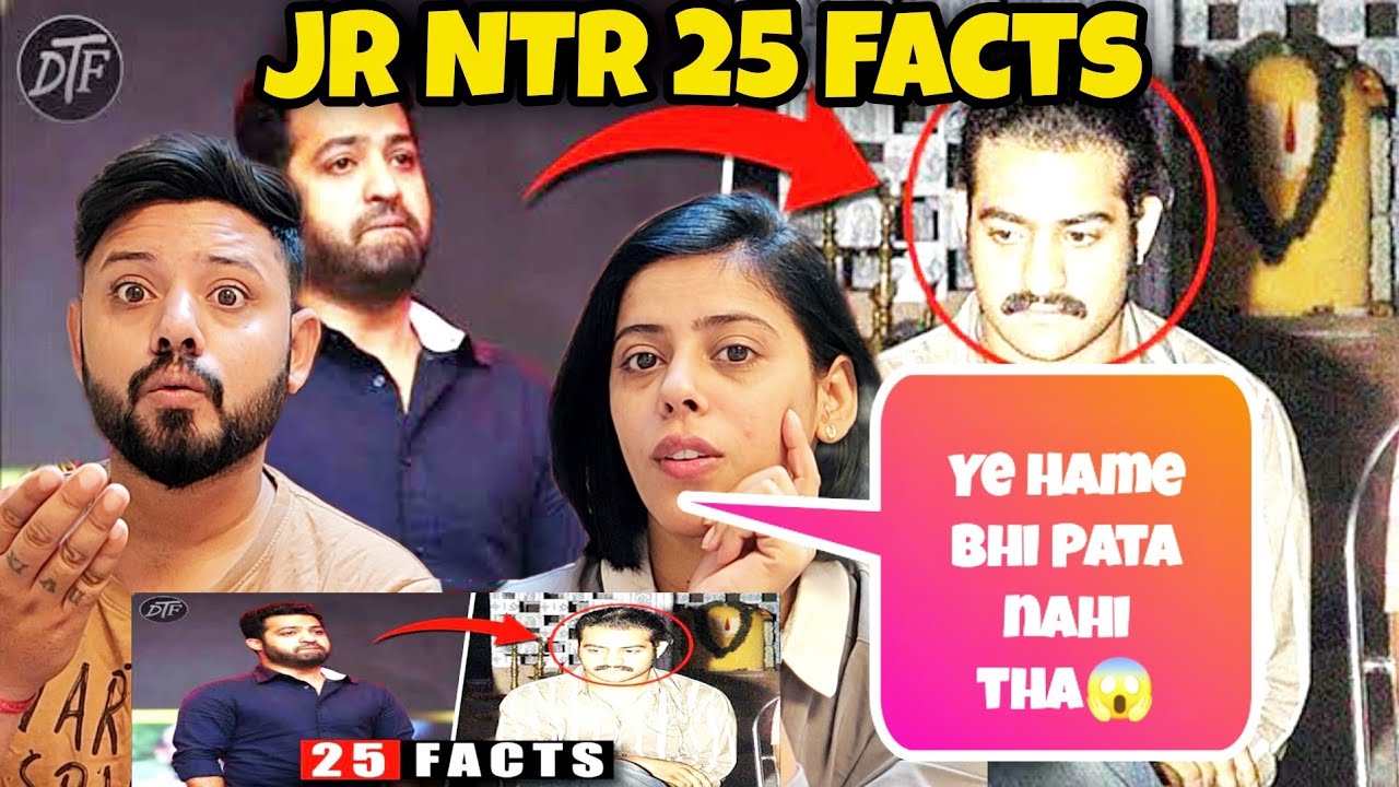 Reaction On 25 Facts You Didn't Know About Jr NTR | RRR | The Duo Facts | BroSis Reaction