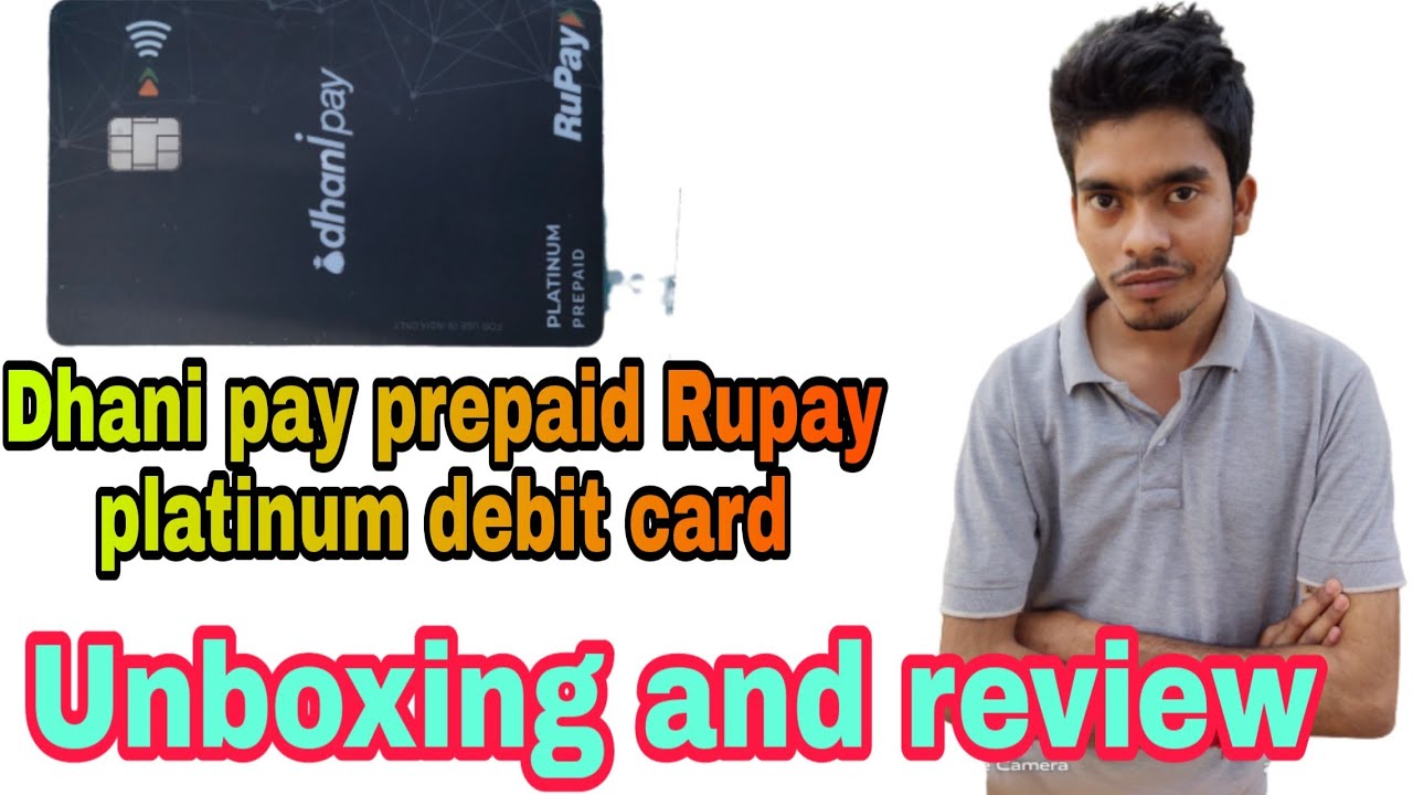 Dhani pay prepaid card unboxing and first look, benefits and features, ft.REAL tek
