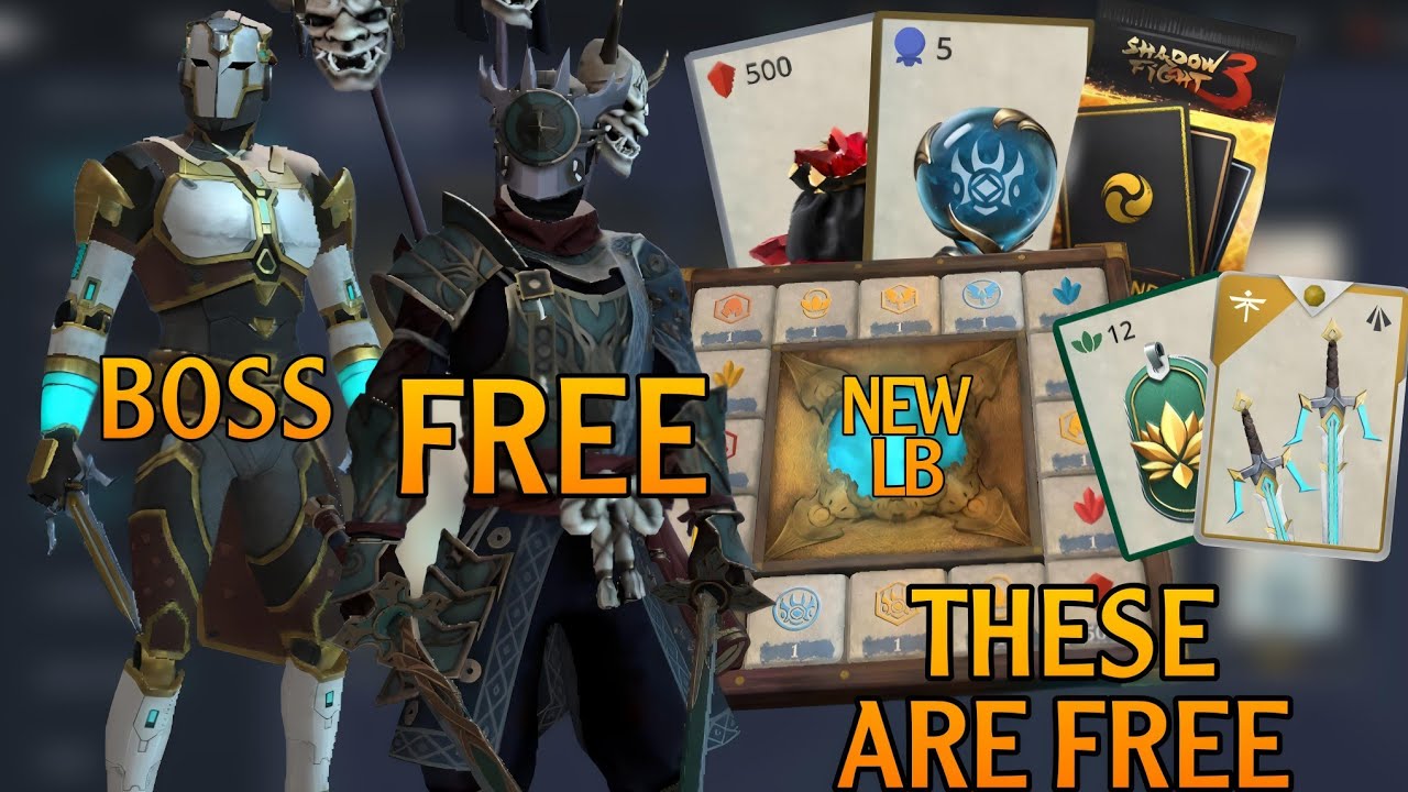 Shadow fight 3:sanguine forest event whatt!! DFT set is free in Lucky board ! Free spheres, set pack