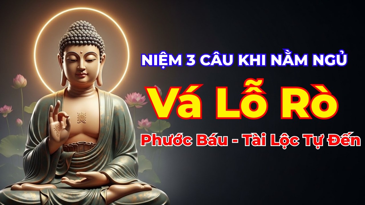 Phật Dạy: Niệm 3 Câu Này Khi Nằm Ngủ Để Vá Lỗ Rò Phước Báu, Tổ Tiên Gia Trì, Tài Lộc Tự Đến