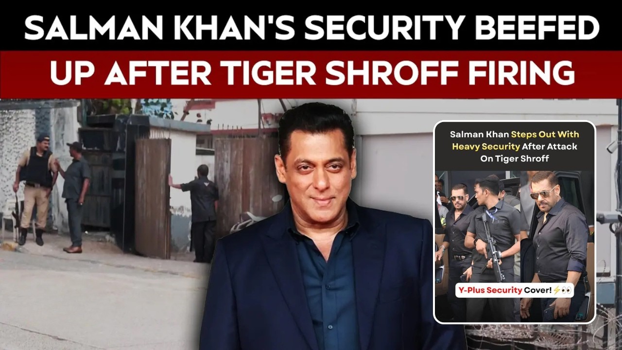 Salman Khan | Security beefed up outside  actor Salman Khan's house Galaxy Apartment