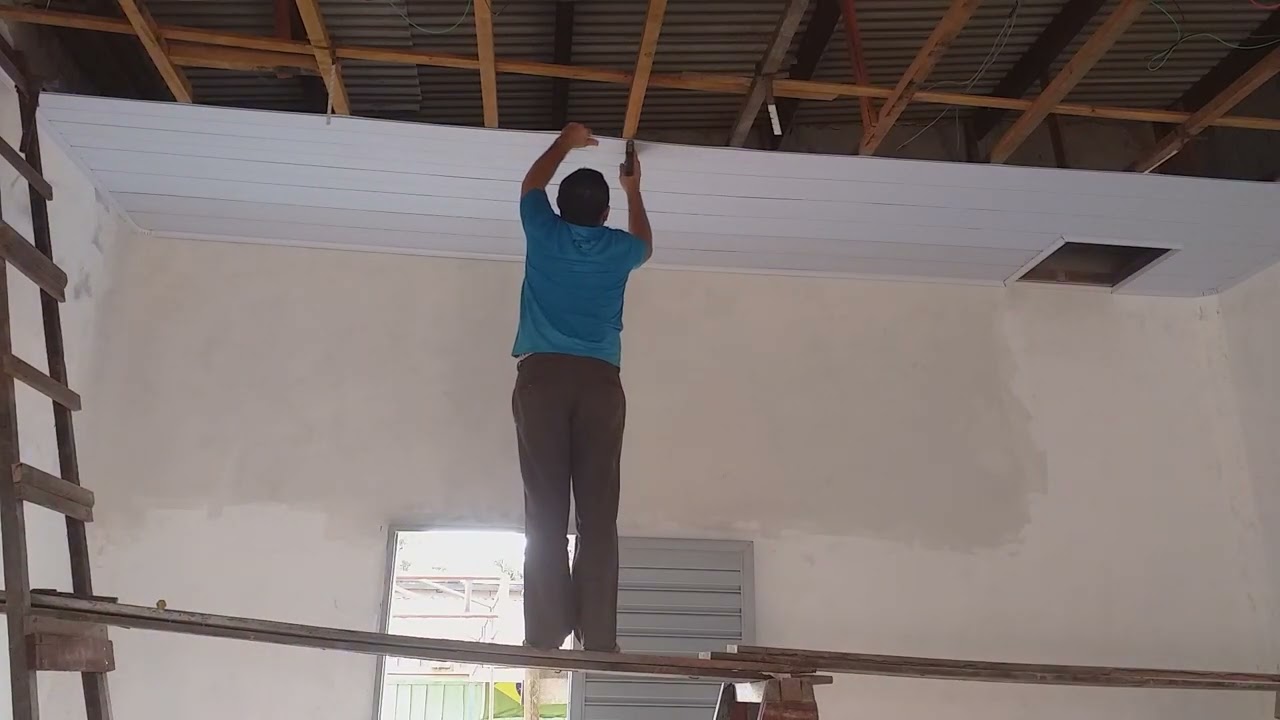 como você faz  para forrar sua casa sozinho part 2