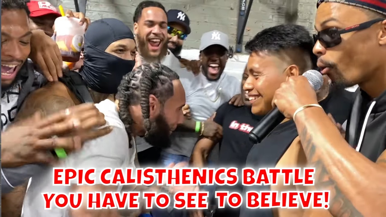 EPIC Calisthenics Battle You Have To See To Believe! Scrump Loc vs Auner Cardona | That's Good Money