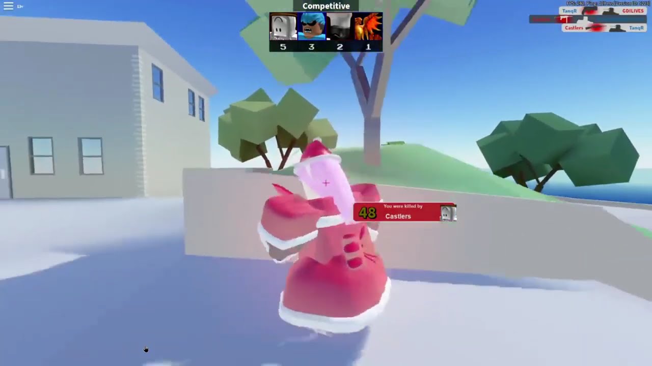(Reuploaded) TANQR VS JOHN ROBLOX ARSENAL 100K ROBUX TOURNAMENT FINAL