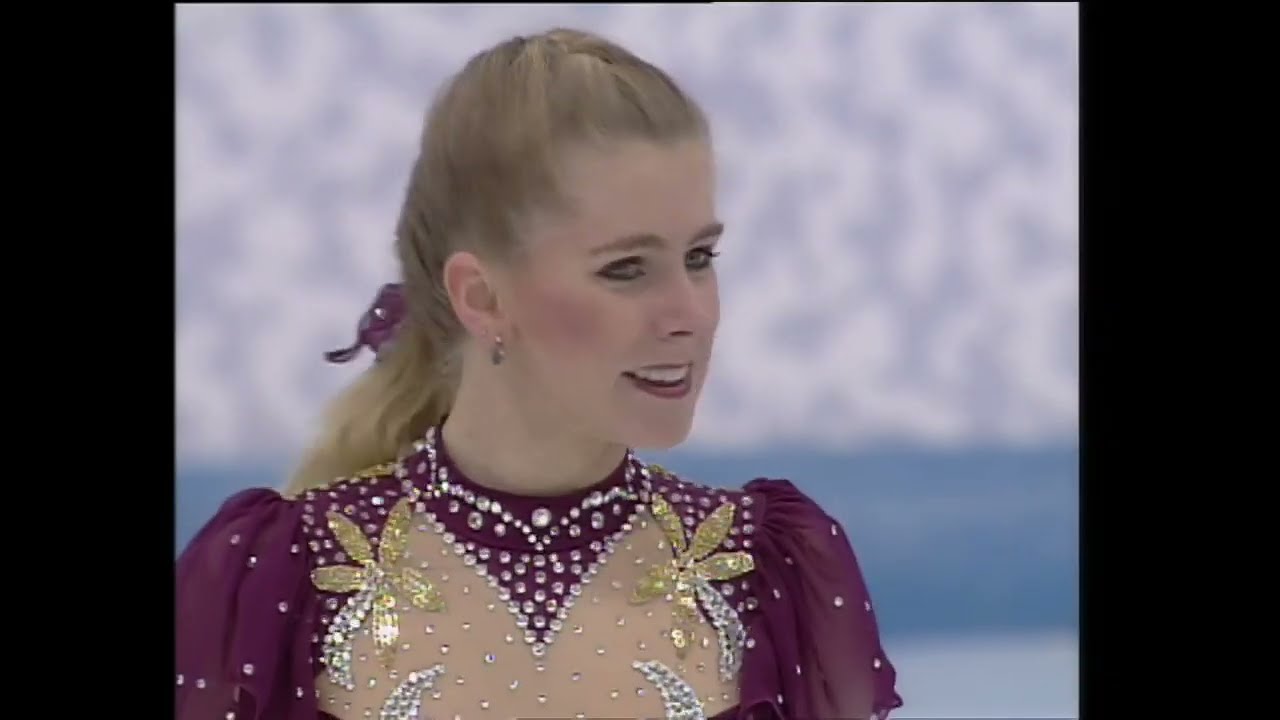 Tonya Harding - Full 2 attempts - Lillehammer 1994 Olympic (NO COMMENTARY)