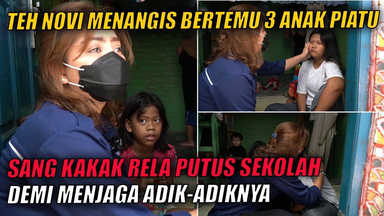 KAKAK BERADIK INI SERING MENAHAN LAPAR, SEMENJAK SANG IBU MENINGGAL. TIDAK ADA YANG MERAWAT