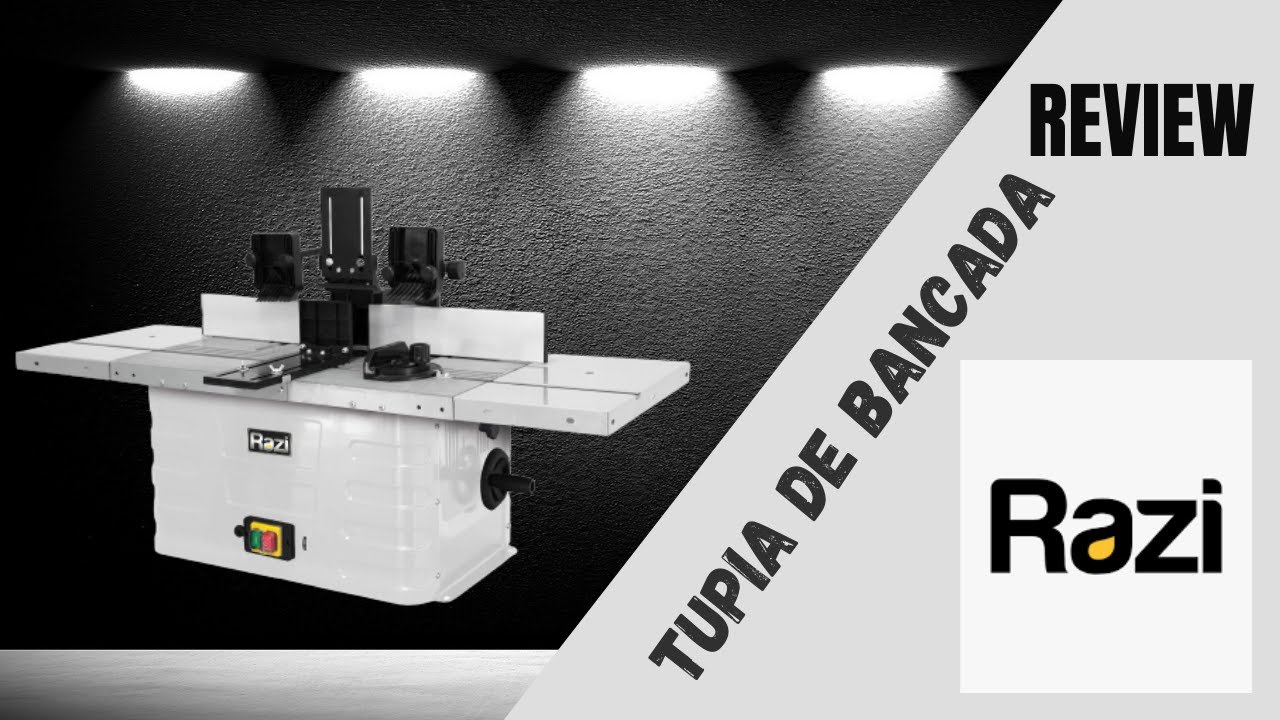TUPIA DE BANCADA RAZI - PARA MARCENEIROS - #ferramentaseletricas