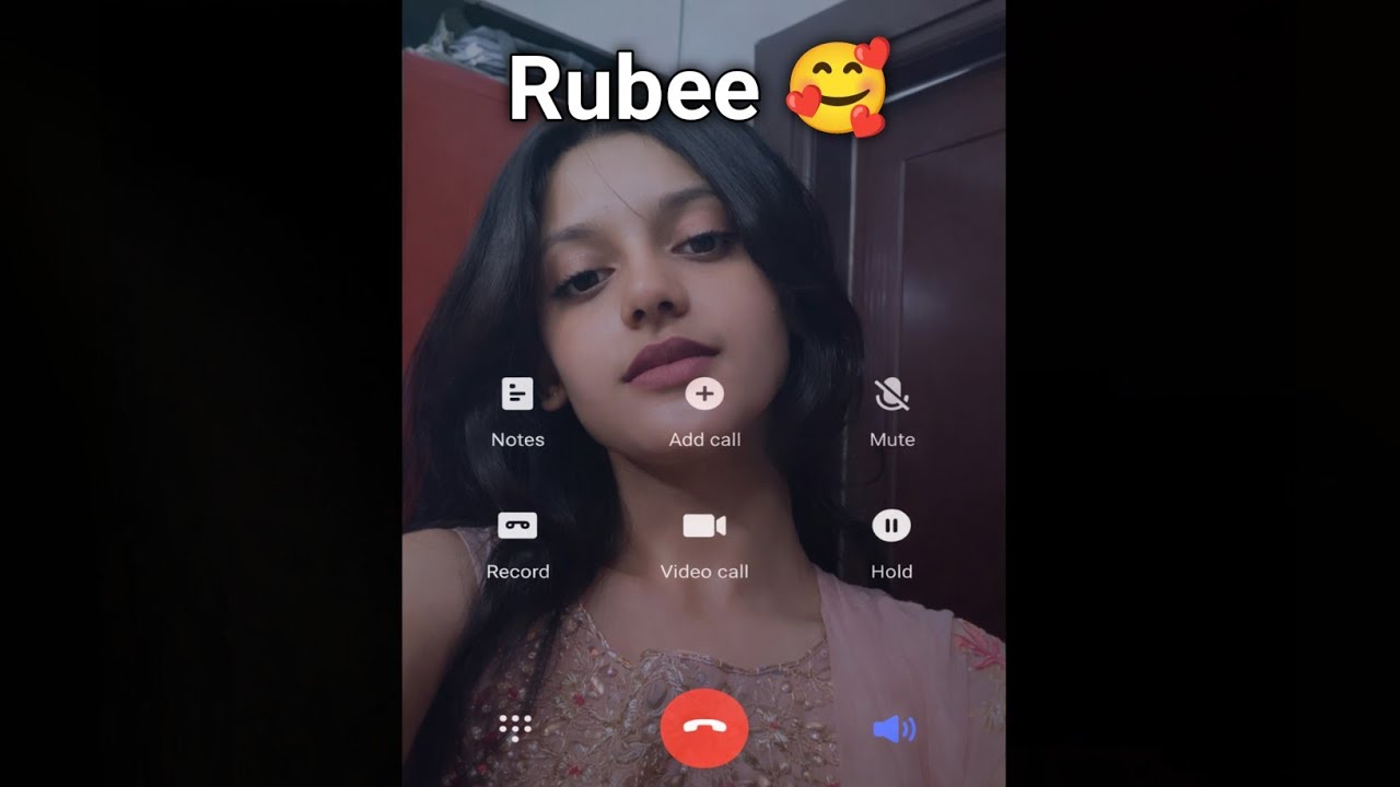 Rubee 🥰 Baby 😍❤️‍🩹 | Romantic Call Prank 🤣 | real girl voice call prank ❣️ | Prank Call 🤣 #love 