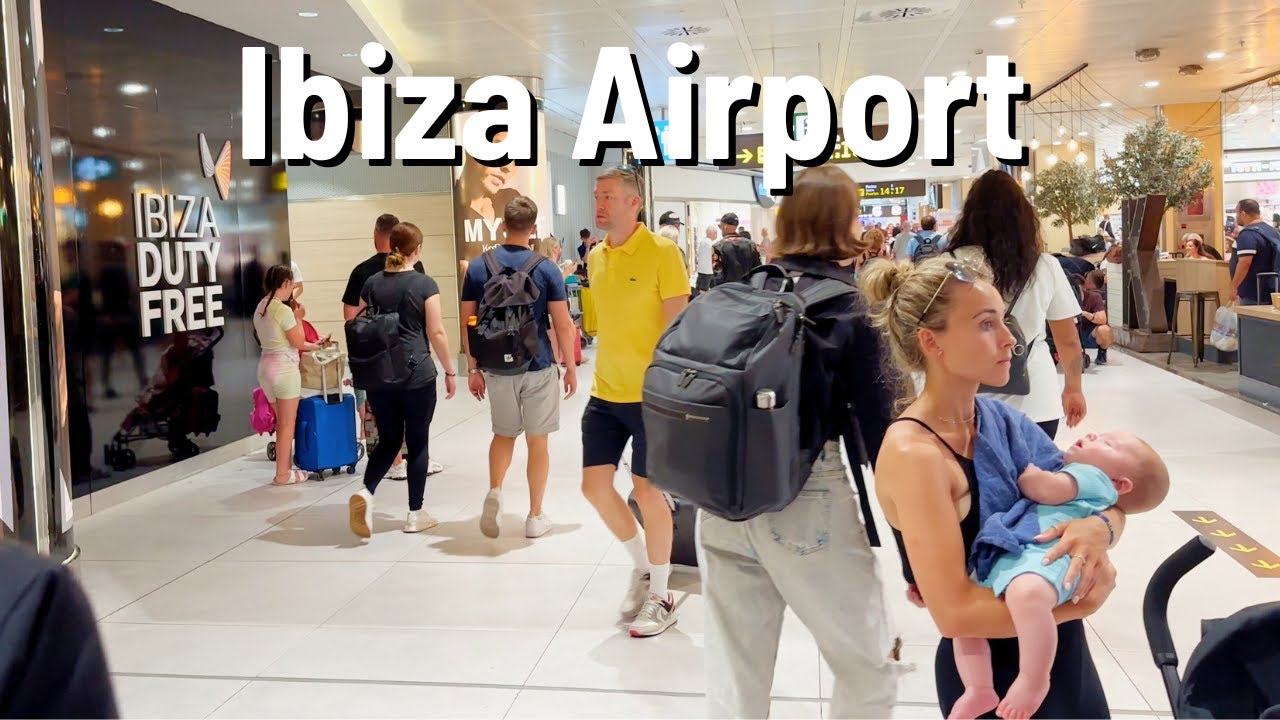 IBIZA Airport 🇪🇸 Security, Duty Free and Terminal
