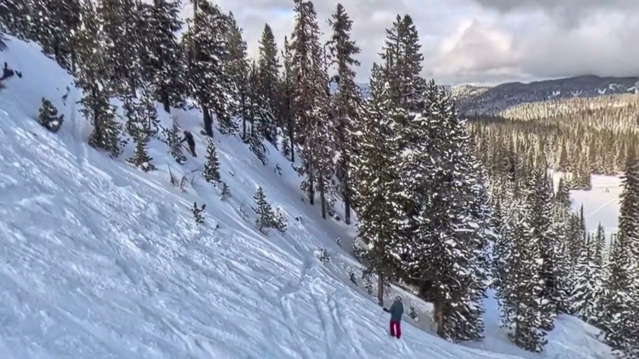 Rock Grabs Bryan's Ski
