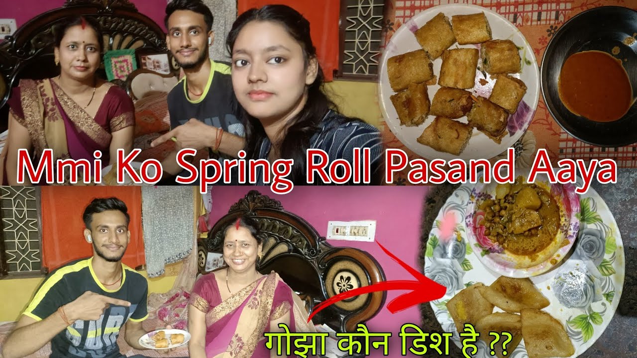 Mmi Ko Spring Roll Pasand Aaya 😋 | Siwan Market | Keshari Vlogtech