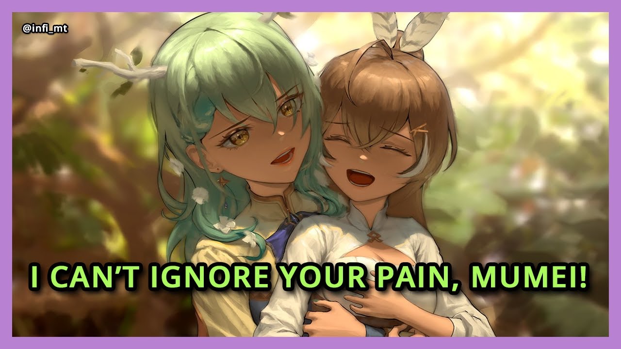 Fauna Can't Ignore it When Mumei Says "Ow"