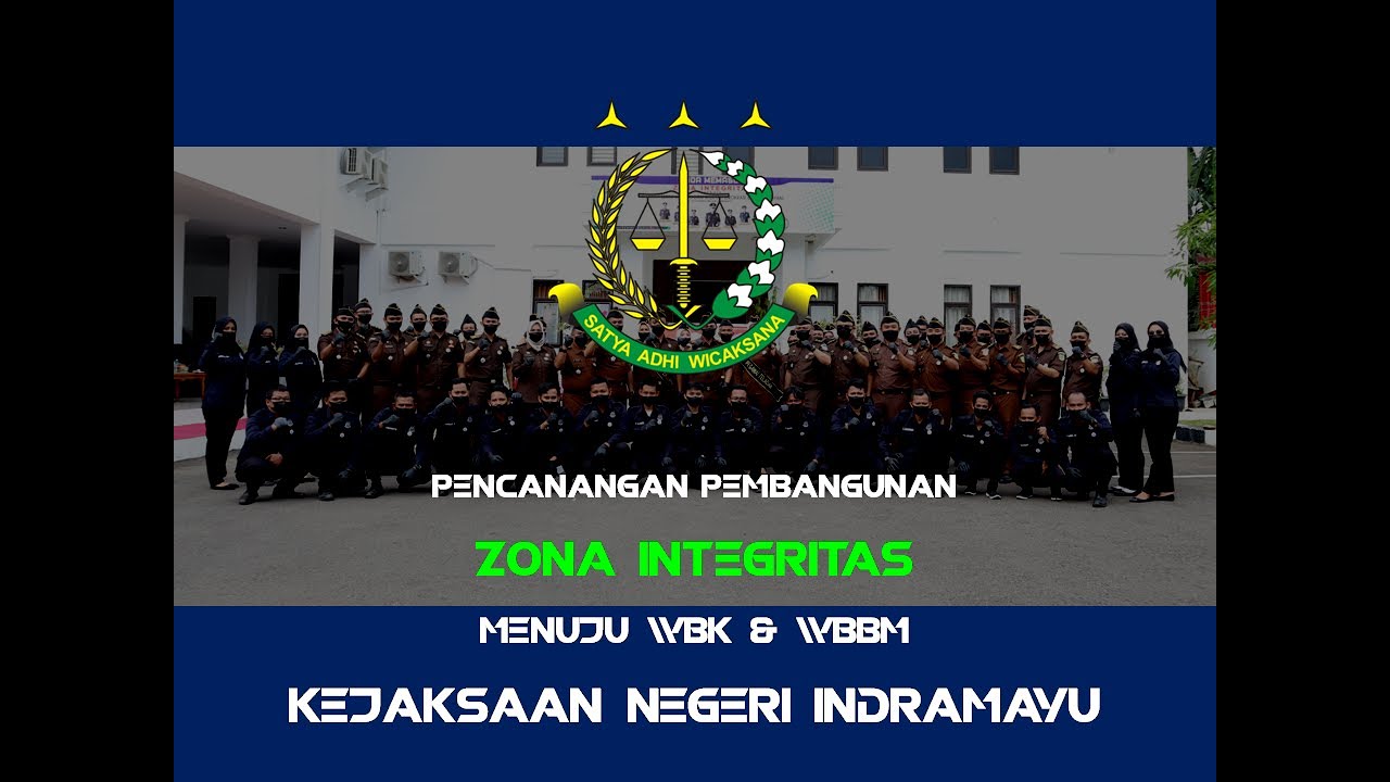 Pencanangan Pembangunan Zona Integritas Menuju WBK & WBBM || Kejaksaan Negeri Indramayu