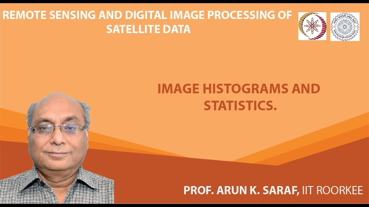 Image histograms and statistics.