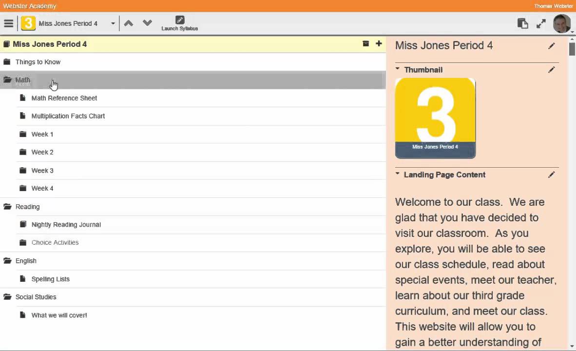 Agilix Buzz Teacher:  Curriculum map overview