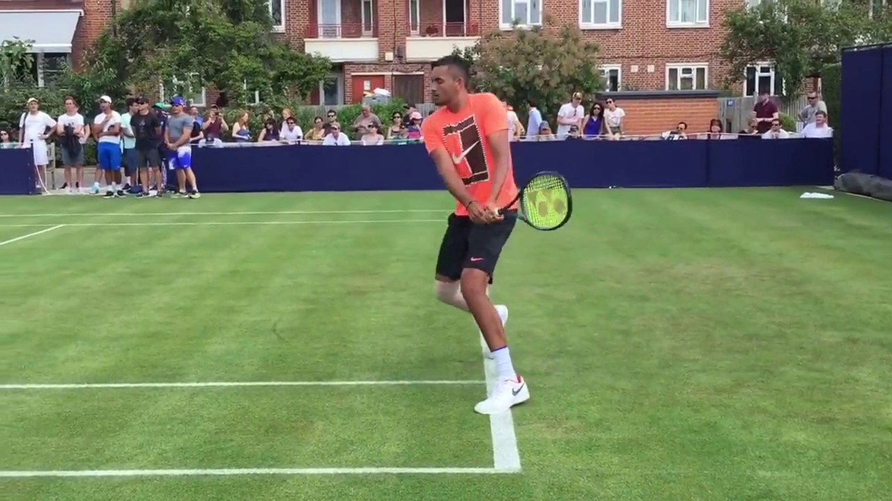 Nick Kygrios and Thanasi Kokkinakis Practice/Training 2017
