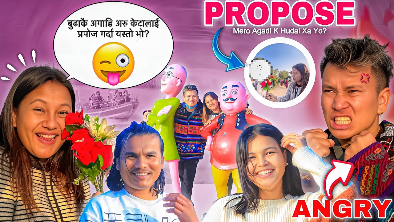 BUDAKO AGADI ARU KTALAI PROPOSE 🤭 || Boat खेल्न जाँदा के भयो यस्तो 😳 || Yesto Movie Hernu Vanda Ta