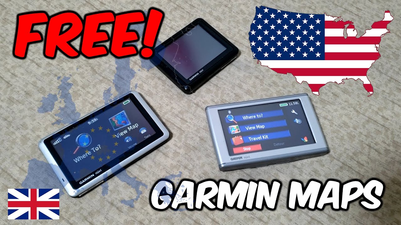 How to Get FREE Latest Garmin Maps - Restore Old GPS Units