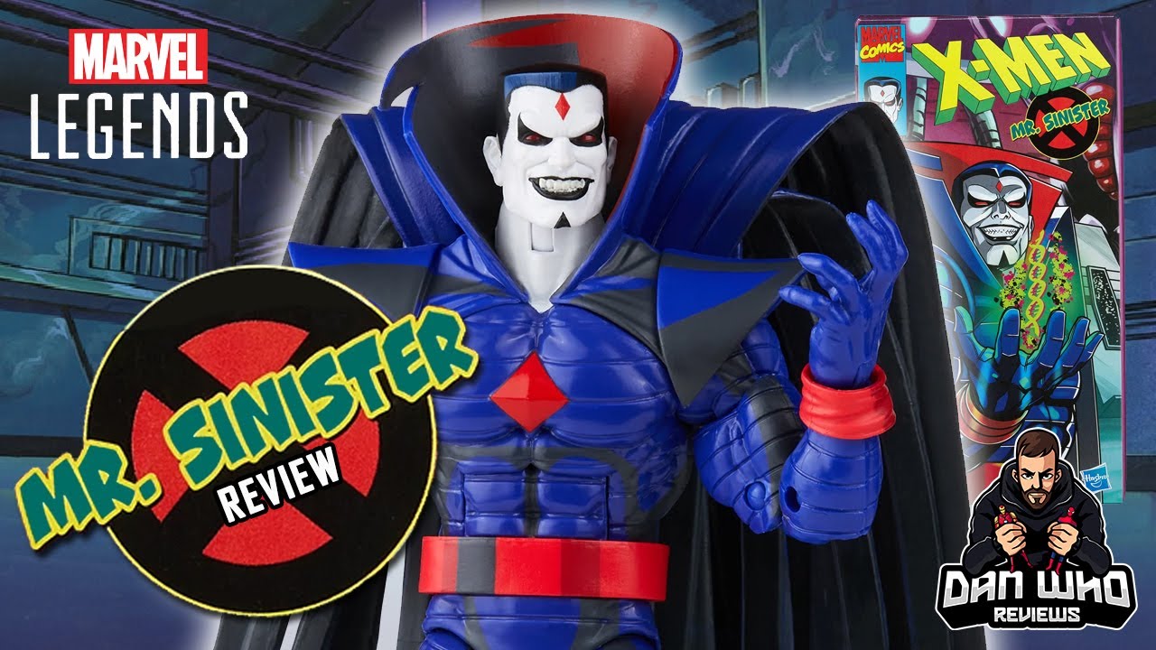 Marvel Legends X-Men VHS Mr. Sinister 90s Animated Series Review