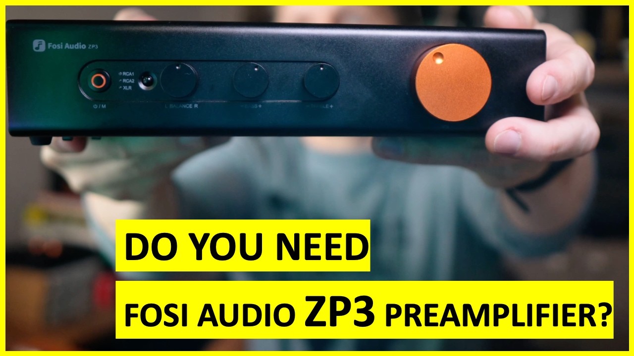 Do you need a preamplifier? If yes, should it be Fosi Audio ZP3?